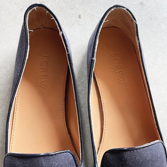 J. Crew | Owl Decal Flats | Navy | 7.5 - Picture 2 of 4